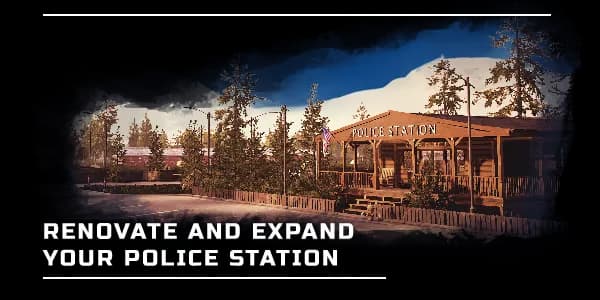 The Winston Springs police station in Police Chief Simulator